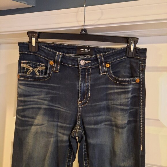 Big Star Jeans Womens 29 Long Maddie Boot Bootcut Western Cowgirl Rodeo *Hemmed - Picture 6 of 14